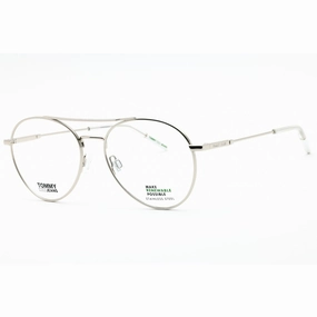 Tommy Hilfiger Unisex Eyeglasses - Palladium Metal Aviator Frame | TJ 0088 0010 00