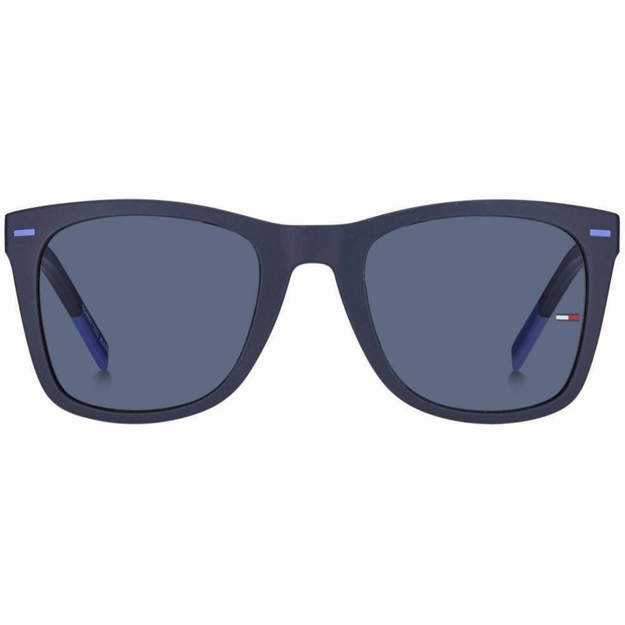 Tommy Hilfiger Unisex Sunglasses - Blue/Azure Plastic Square Frame | TJ 0040/S 0ZX9