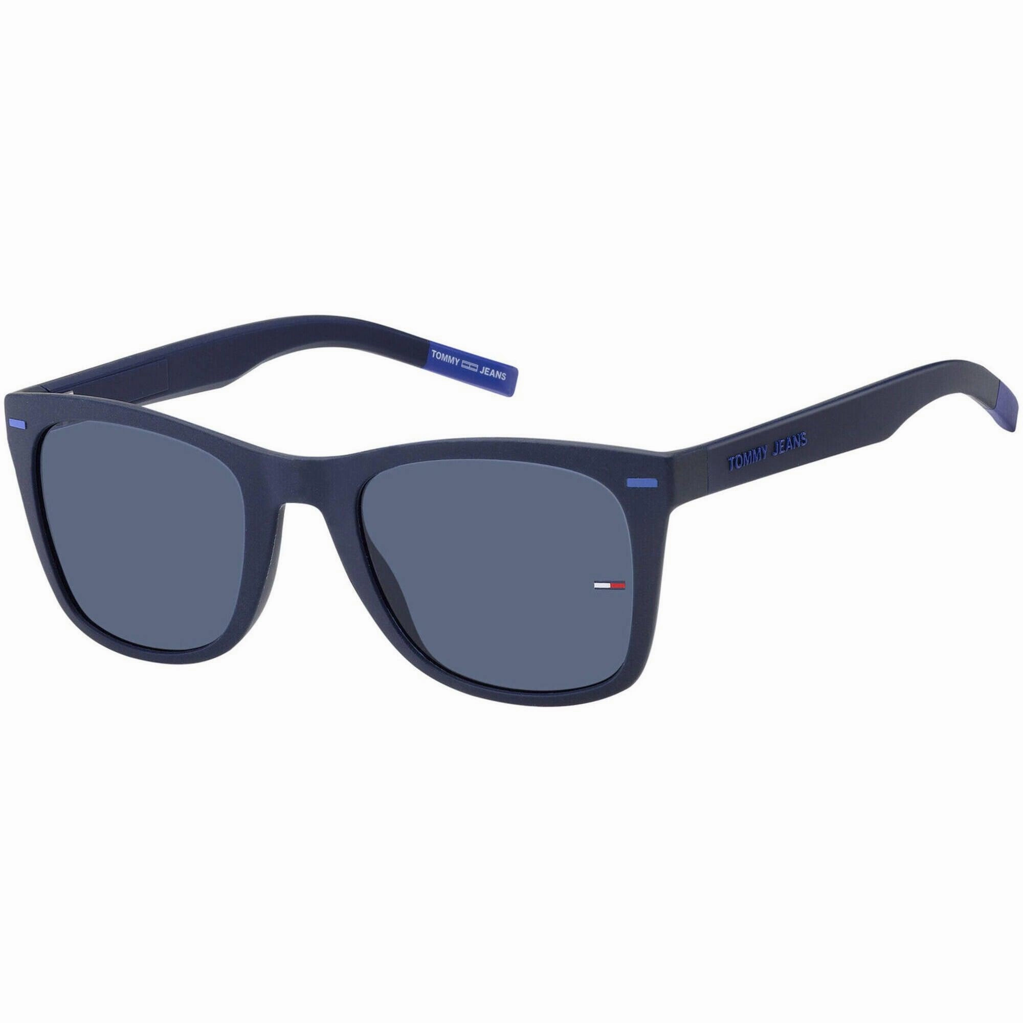 Tommy Hilfiger Unisex Sunglasses - Blue/Azure Plastic Square Frame | TJ 0040/S 0ZX9