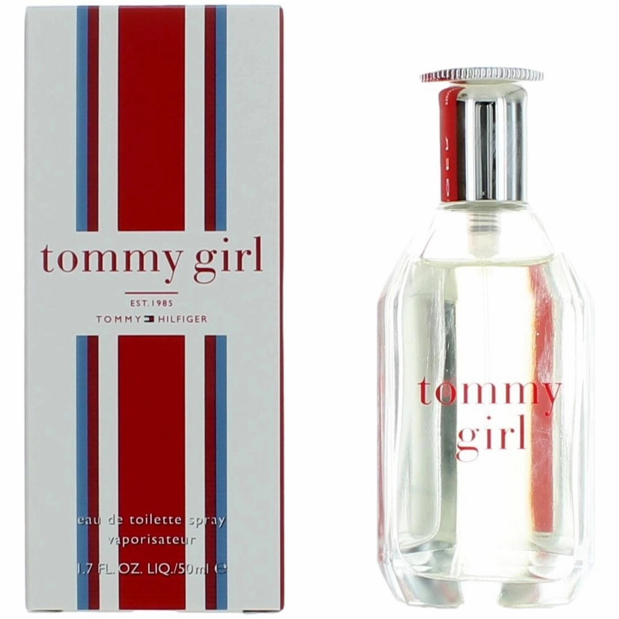 Tommy Hilfiger Women's Eau De Toilette Spray - Tommy Girl Floral Fragrance, 1.7 oz