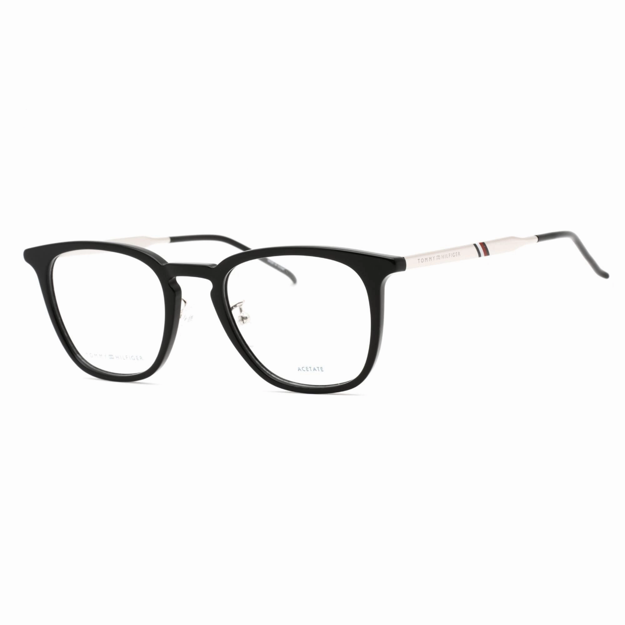 Tommy Hilfiger Women's Eyeglasses - Black Plastic Square Frame | TH 1623/G 0807 00