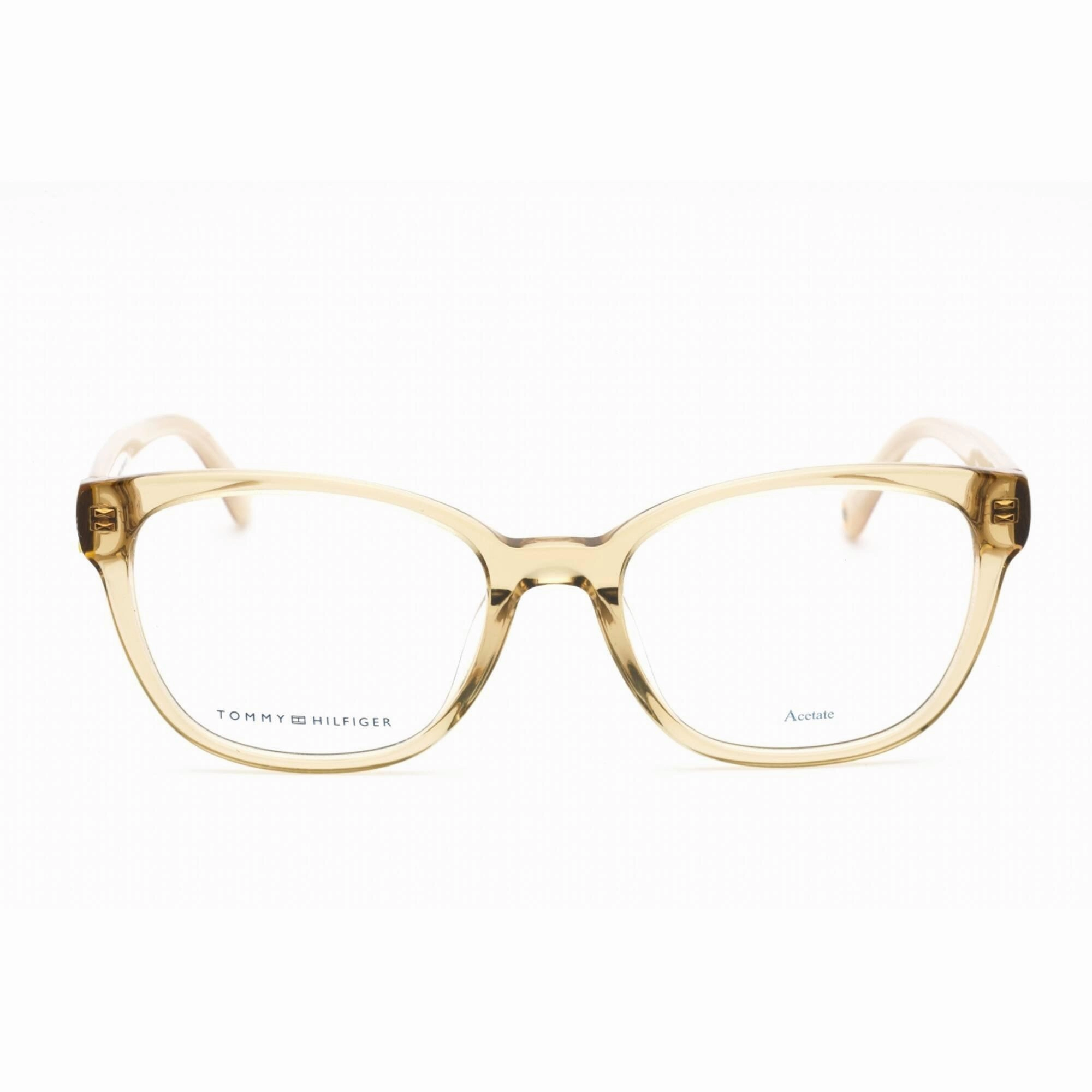Tommy Hilfiger Women's Eyeglasses - Fixed Nose Pads Ochre Frame | TH 1840 0FMP 00