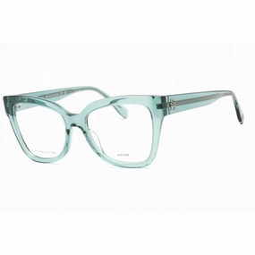 Tommy Hilfiger Women's Eyeglasses - Green Full Rim Cat Eye Frame | TH 2053 01ED 00