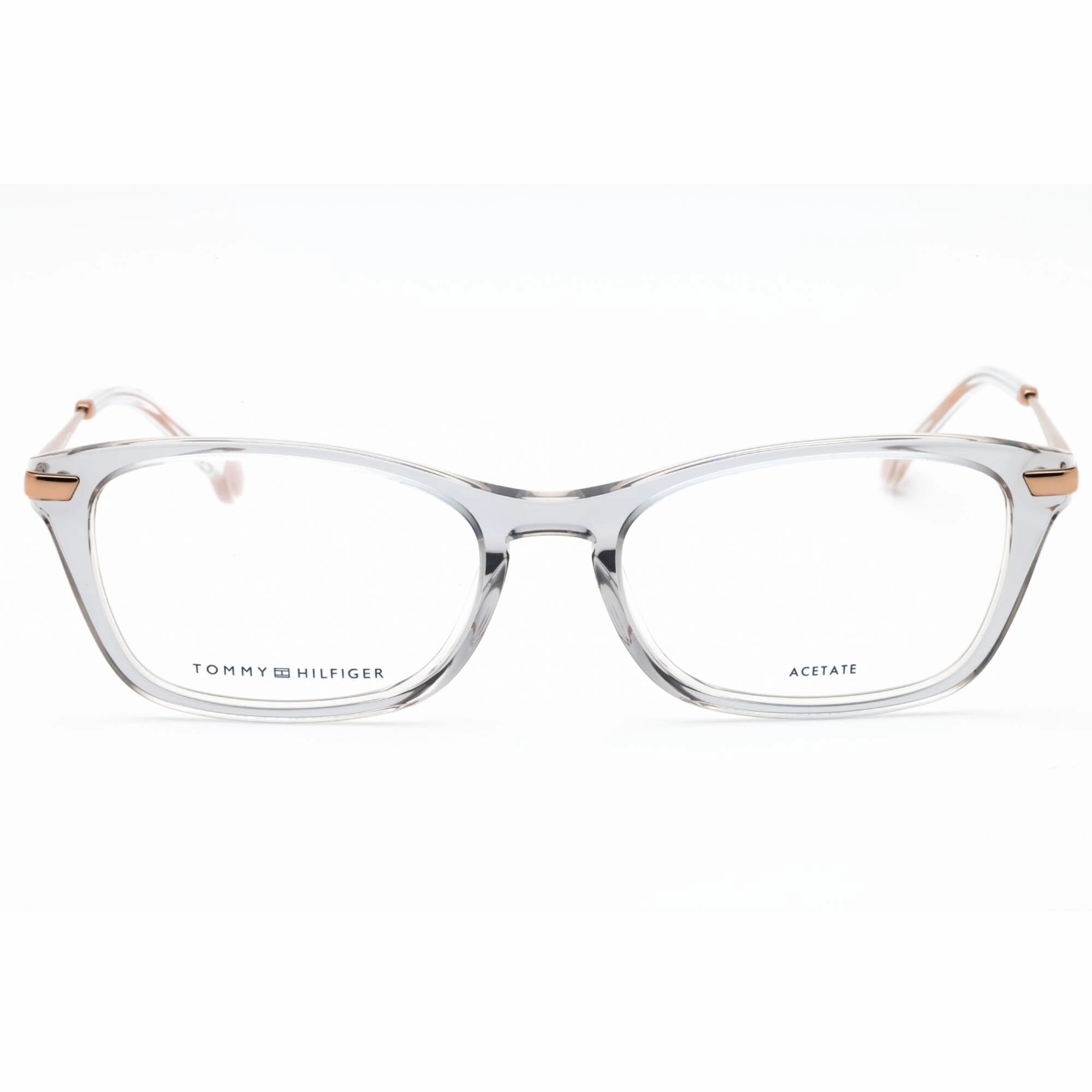 Tommy Hilfiger Women's Eyeglasses - Grey Pink Plastic Cat Eye Frame | TH 1878 07HH 00