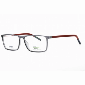 Tommy Hilfiger Women's Eyeglasses - Grey Plastic Rectangular Frame | TJ 0019 0KB7 00