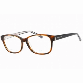 Tommy Hilfiger Women's Eyeglasses - Havana Plastic Cat Eye Frame | TH 1779 0086 00