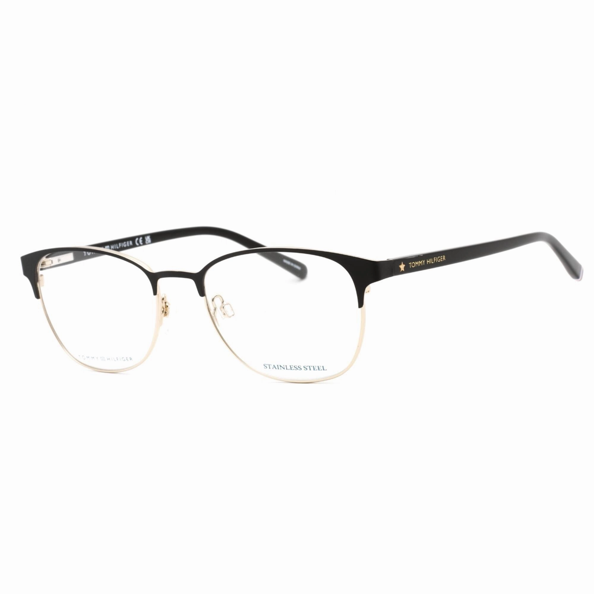 Tommy Hilfiger Women's Eyeglasses - Matte Black Acetate/Metal Frame | TH 1749 0003 00
