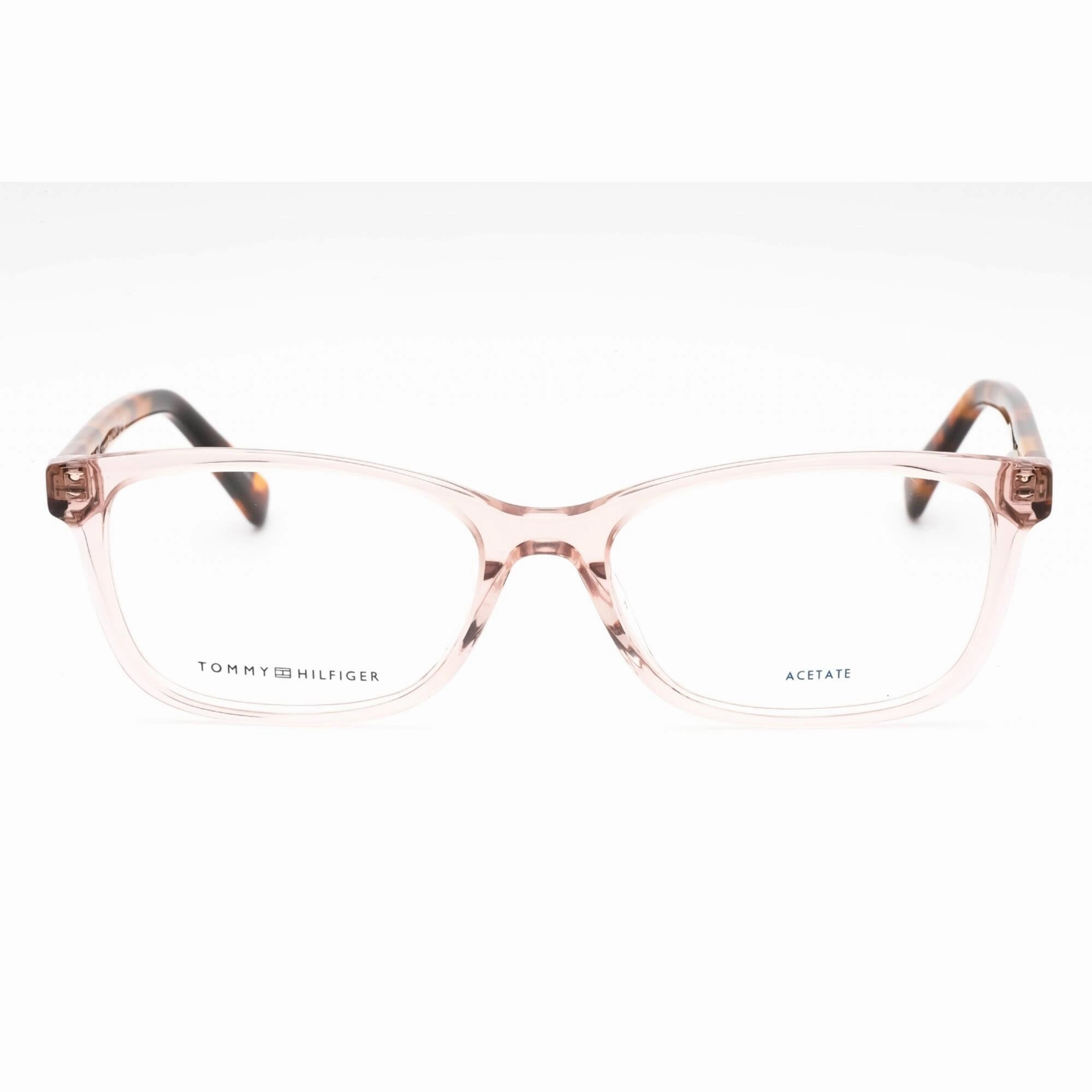 Tommy Hilfiger Women's Eyeglasses - Peach Havana Rectangular Frame | TH 1889 0L93 00