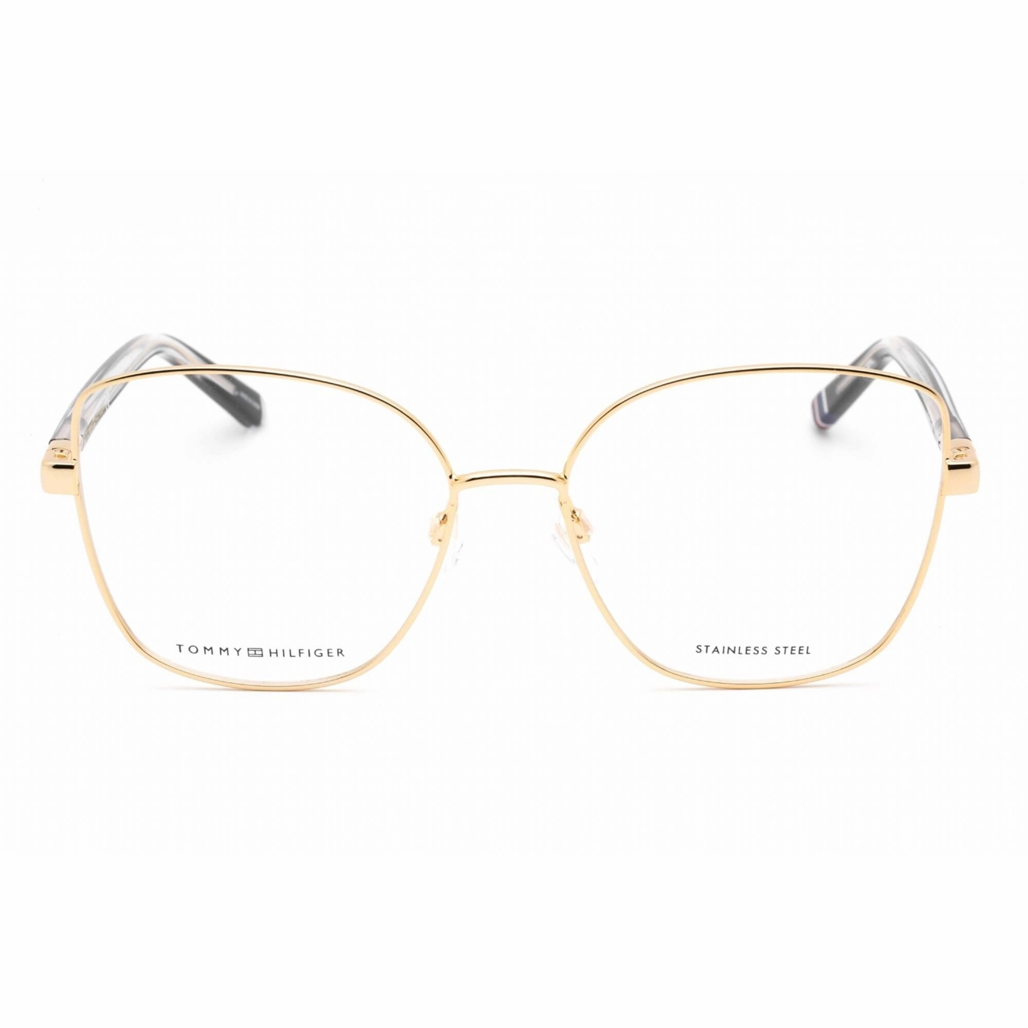 Tommy Hilfiger Women's Eyeglasses - Rose Gold Full Rim Cat Eye Frame | TH 1962 0000 00