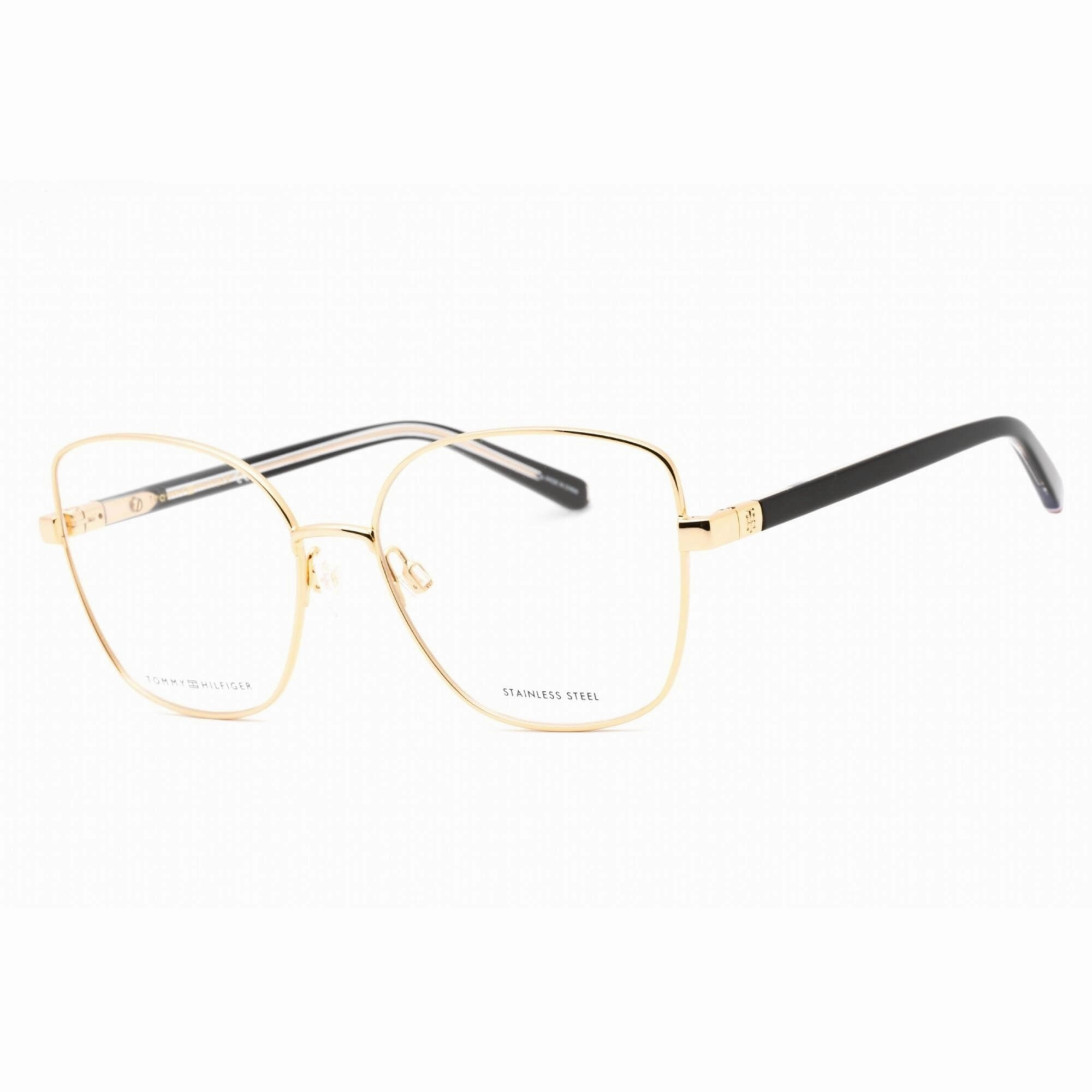 Tommy Hilfiger Women's Eyeglasses - Rose Gold Full Rim Cat Eye Frame | TH 1962 0000 00