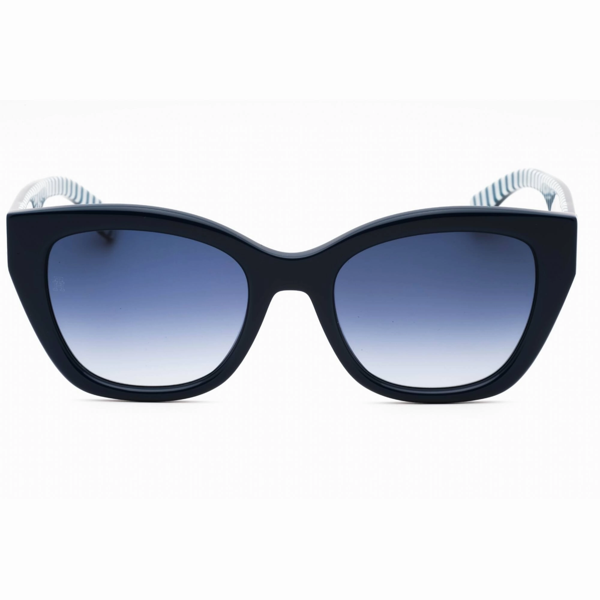 Tommy Hilfiger Women's Sunglasses - Blue Pattern Cat Eye Frame | TH 1980/S 0S6F 08