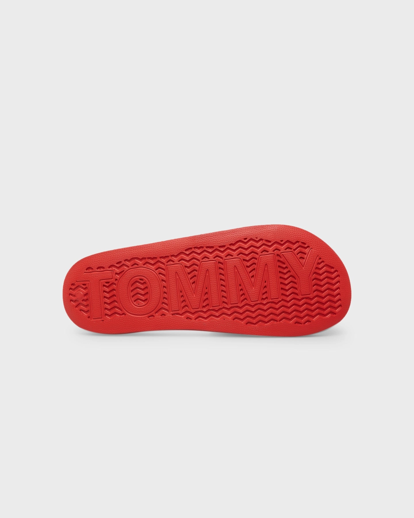 Tommy Jeans Essential Contoured Pool Slides Deep Crimson