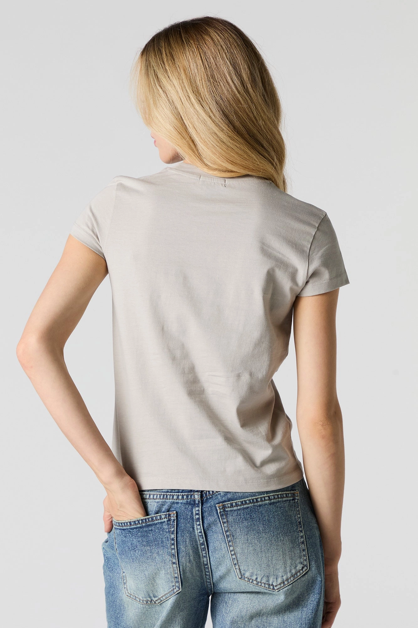 True Love Graphic Fitted T-Shirt