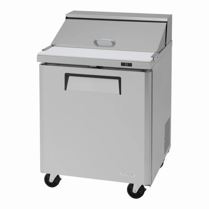 Turbo Air MST-28-N M3 Series Solid 1 Door Sandwich / Salad Refrigerated Prep Table, 27"