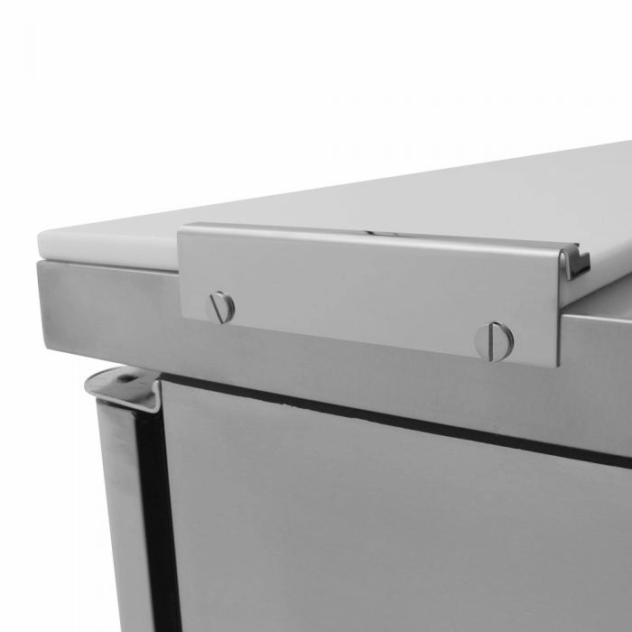 Turbo Air MST-28-N M3 Series Solid 1 Door Sandwich / Salad Refrigerated Prep Table, 27"