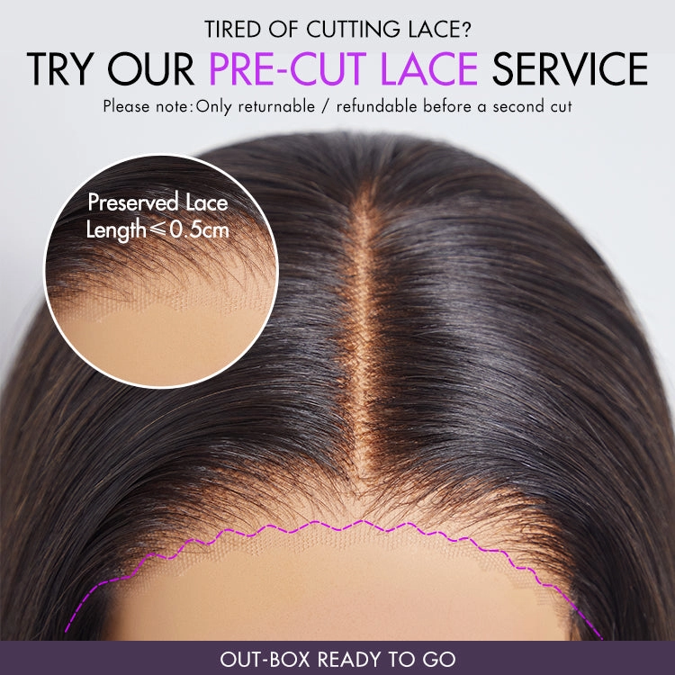 Weekly Special | Honey Blonde Highlight Silky Straight Glueless 5x5 Closure HD Lace Long Wig