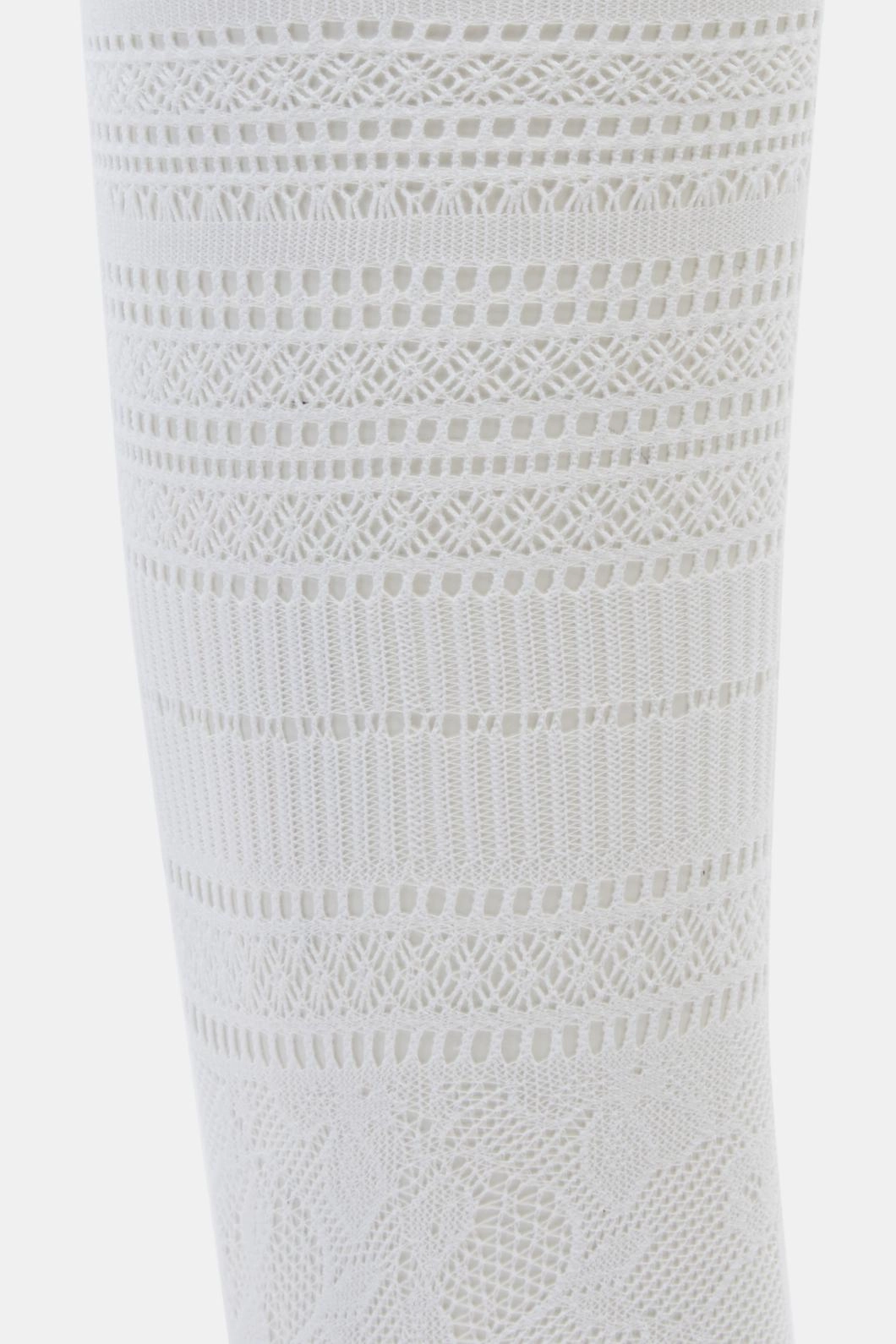 White Multi Lace Socks