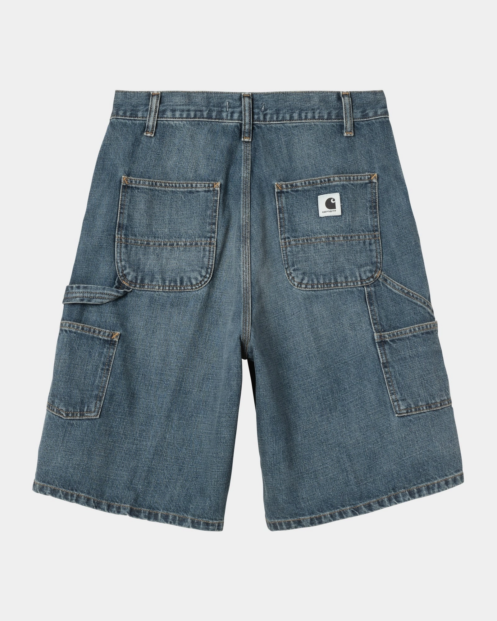 Women’s Brandon Single Knee Short | Blue (dark used wash)