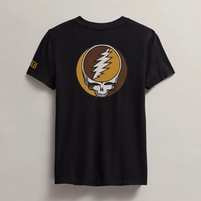 Women's Grateful Dead Short Sleeve - Black/Comet