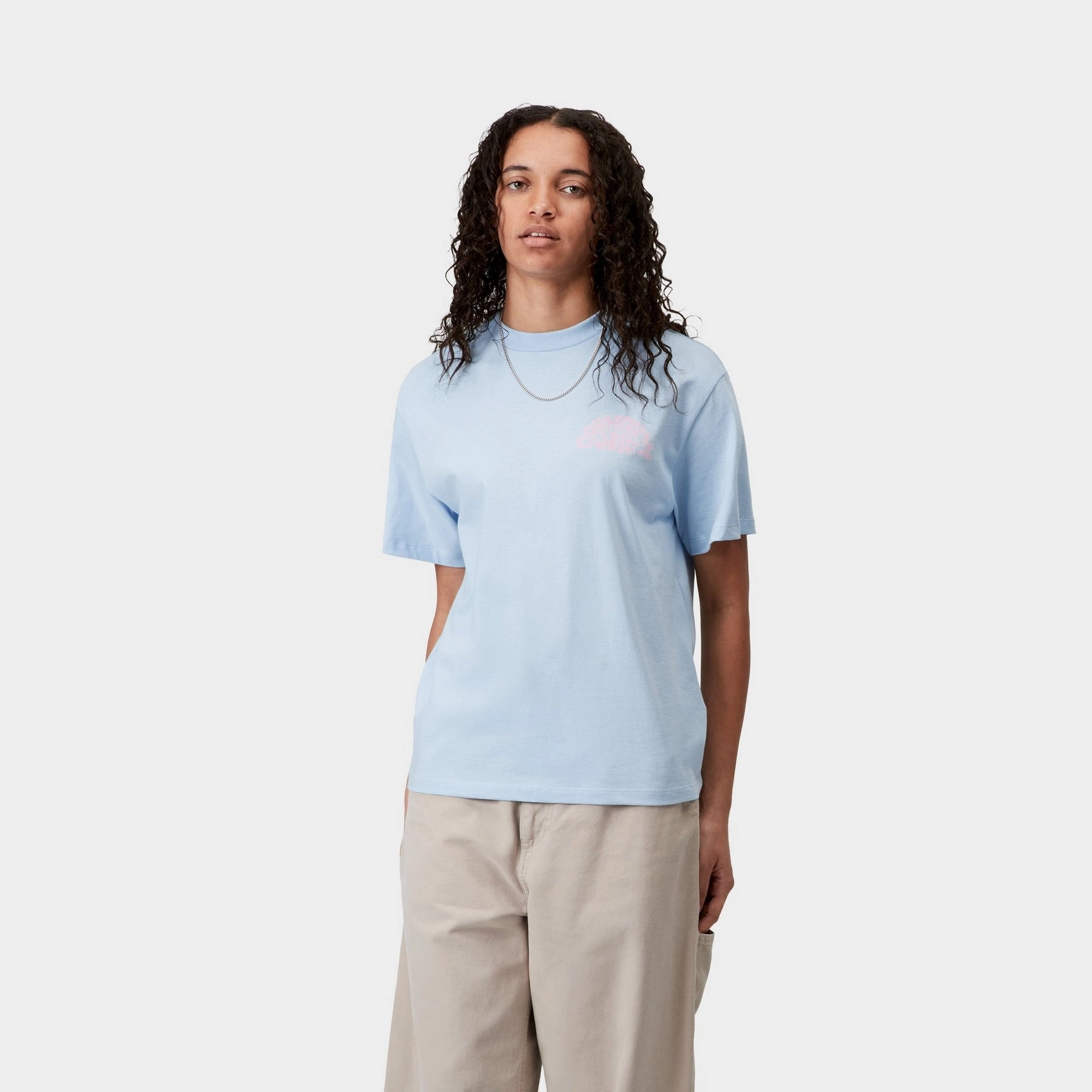 Women’s Jazzy T-Shirt | Air Sky / Air Pink