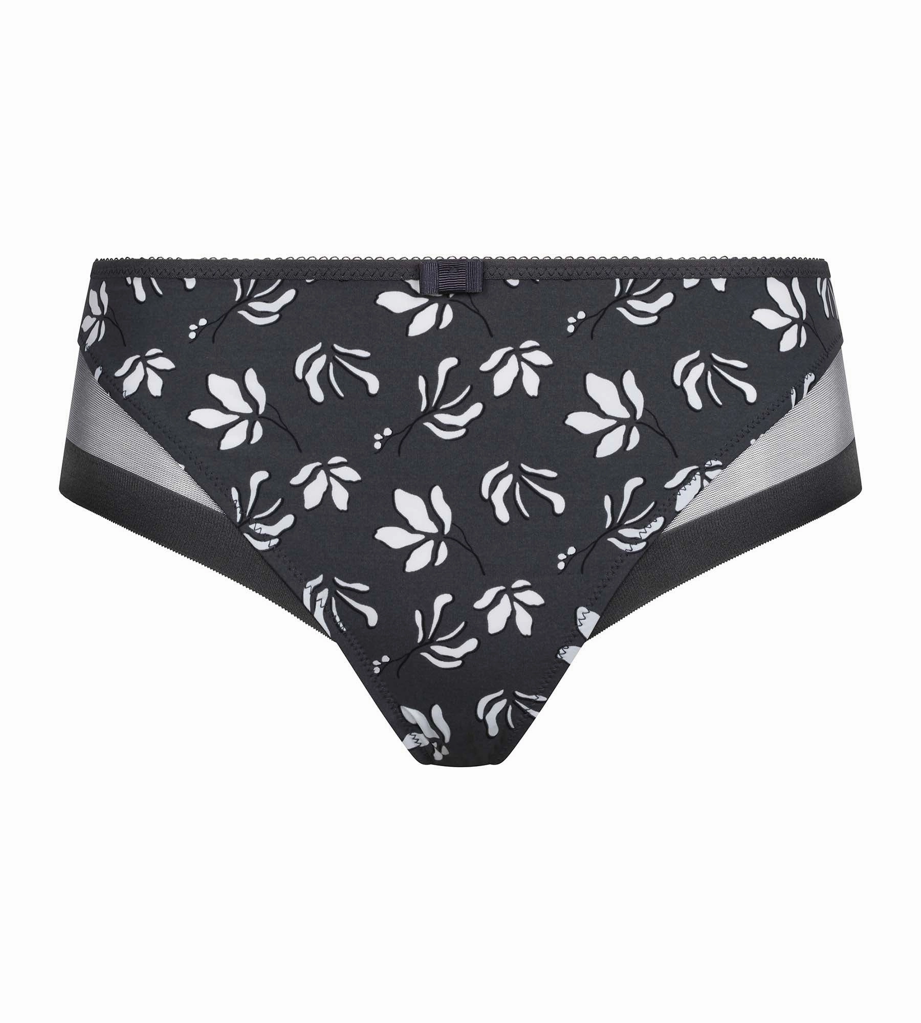 Women's microfiber and tulle panties Generous Essentiel