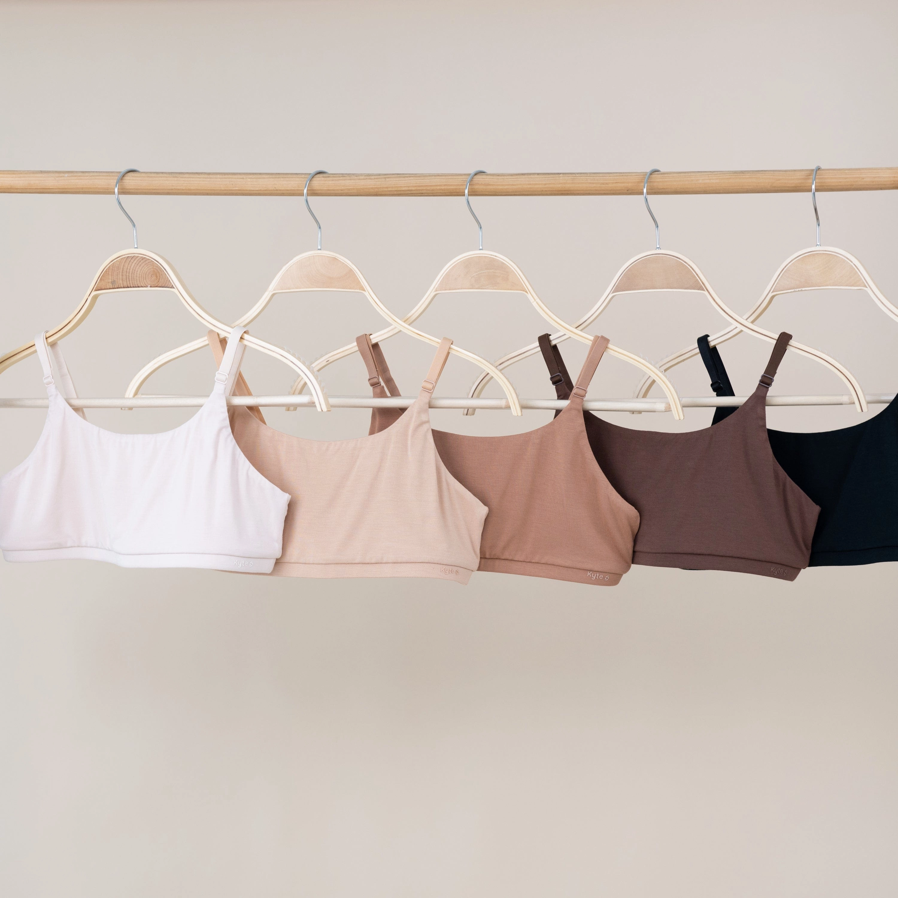 Women's Scoop Neck Bralette in Blonde