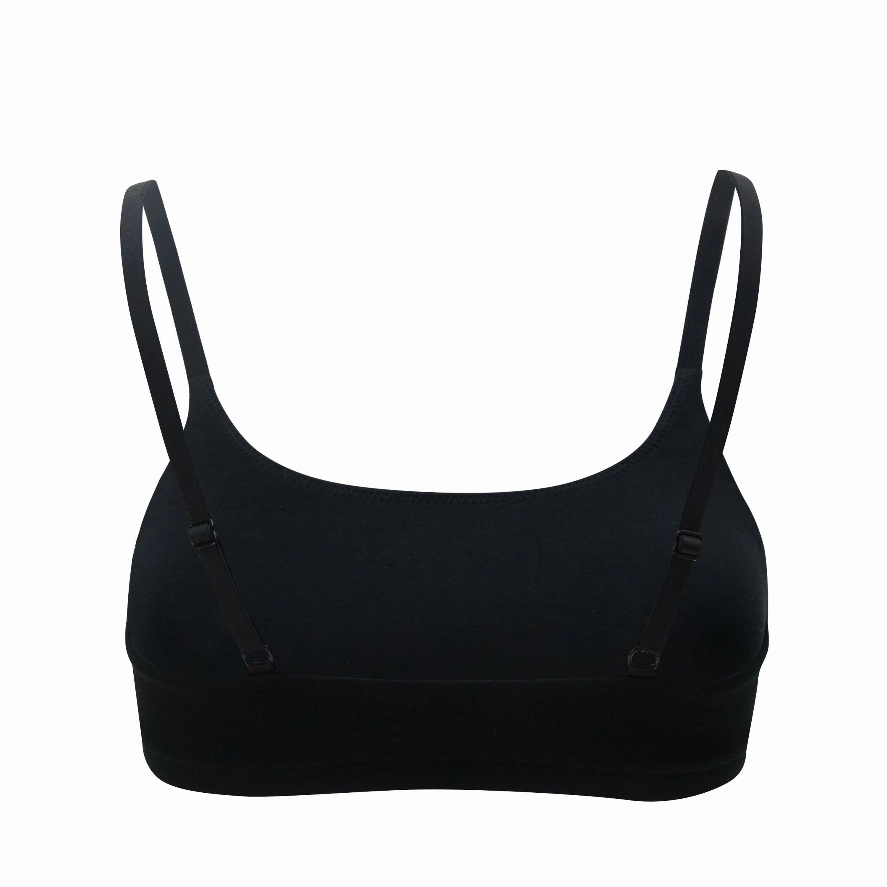 Women's Scoop Neck Bralette in Midnight