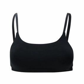 Women's Scoop Neck Bralette in Midnight