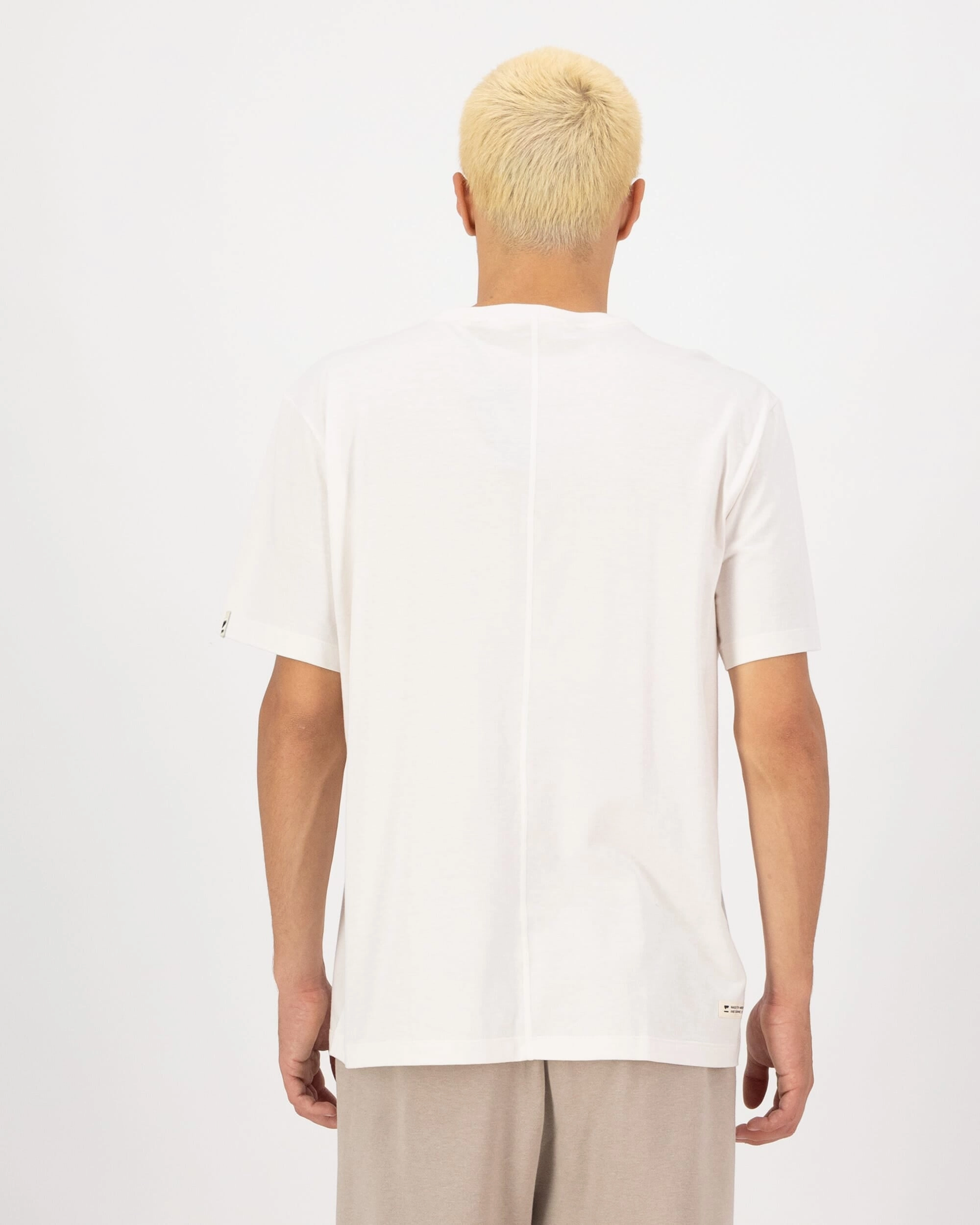 Yonder Merino Organic Cotton T-Shirt - Vintage White