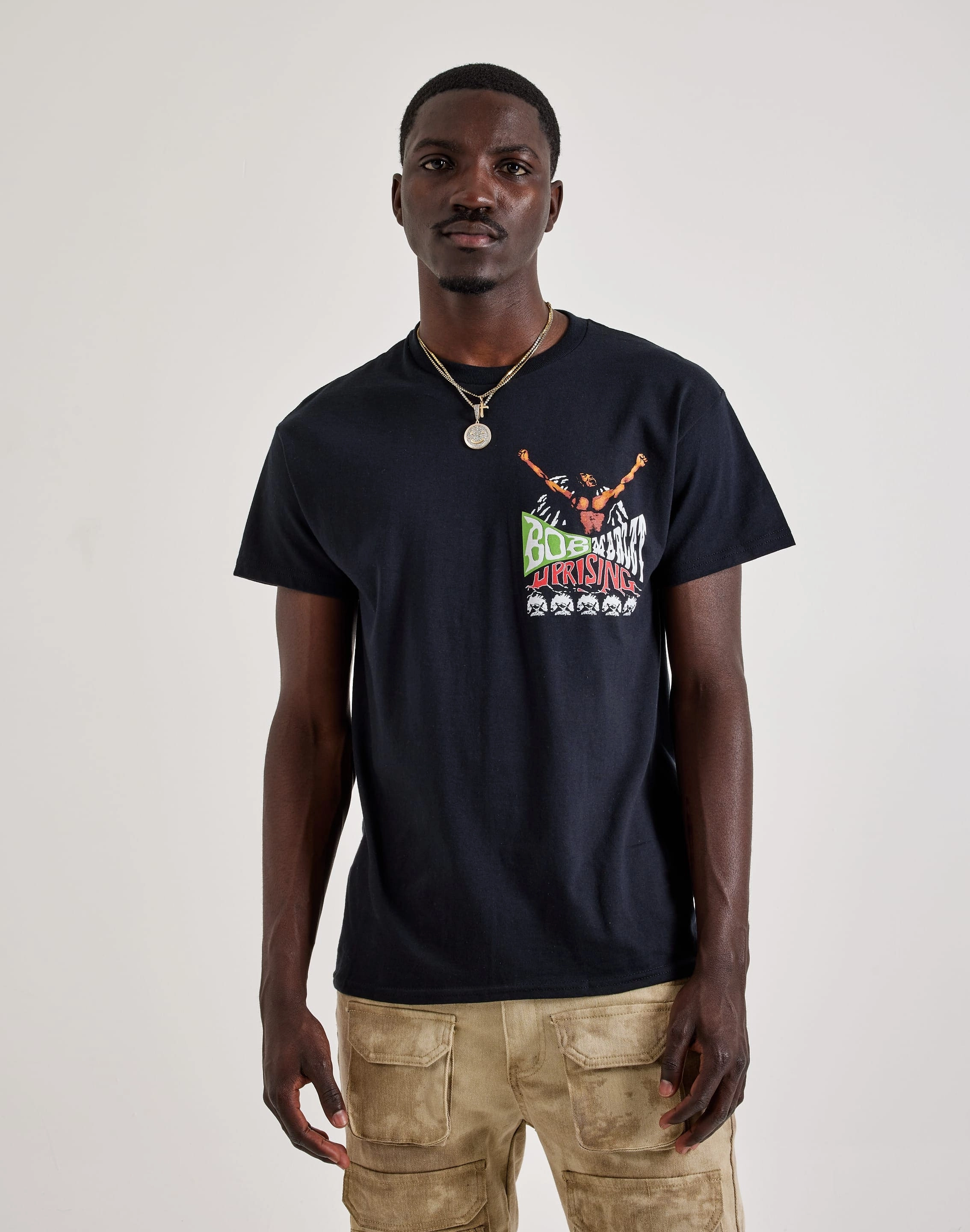 Zion Rootswear Bob Marley Uprising Tee